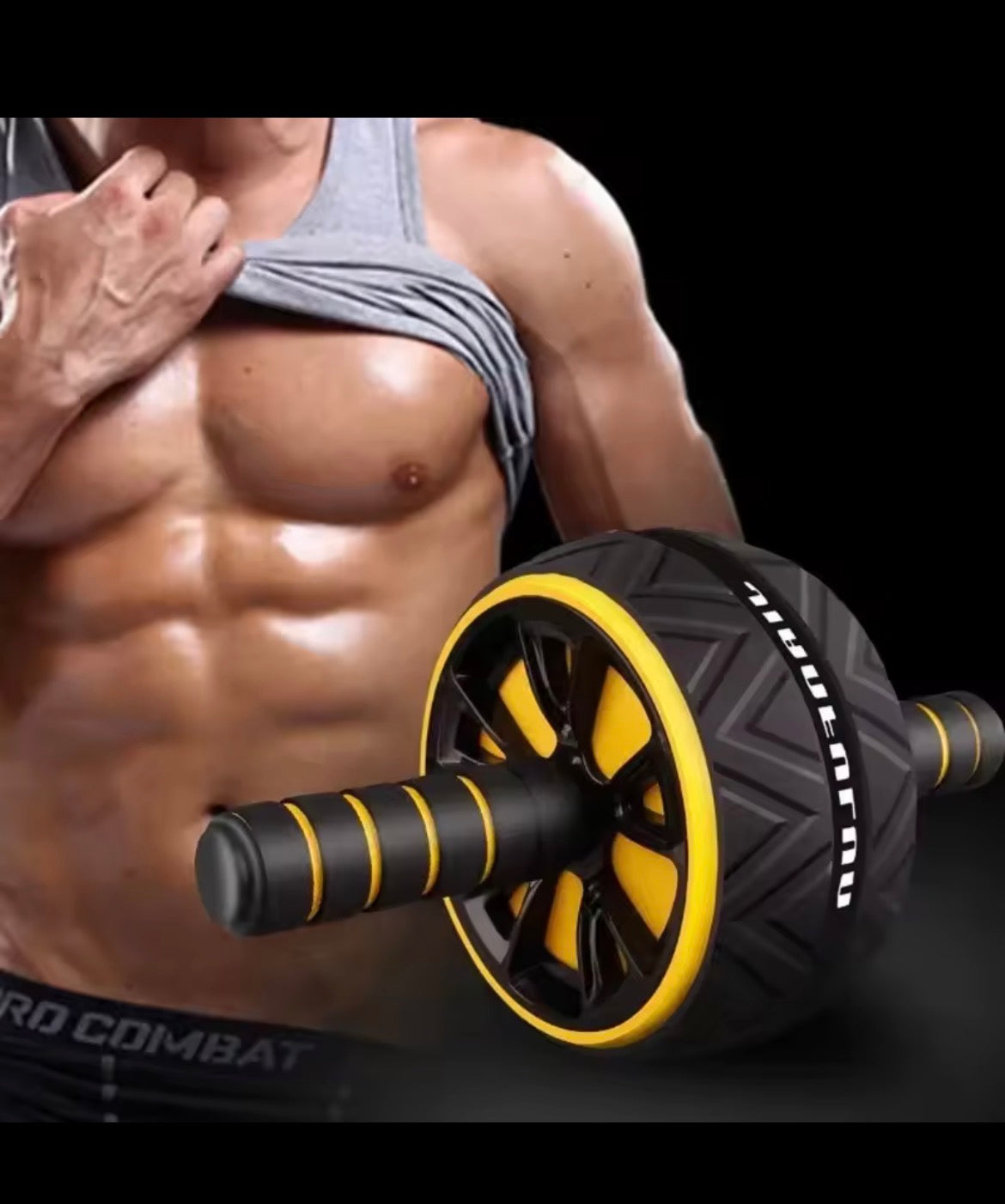 Ab Roller for Core Strength & Stability Training
