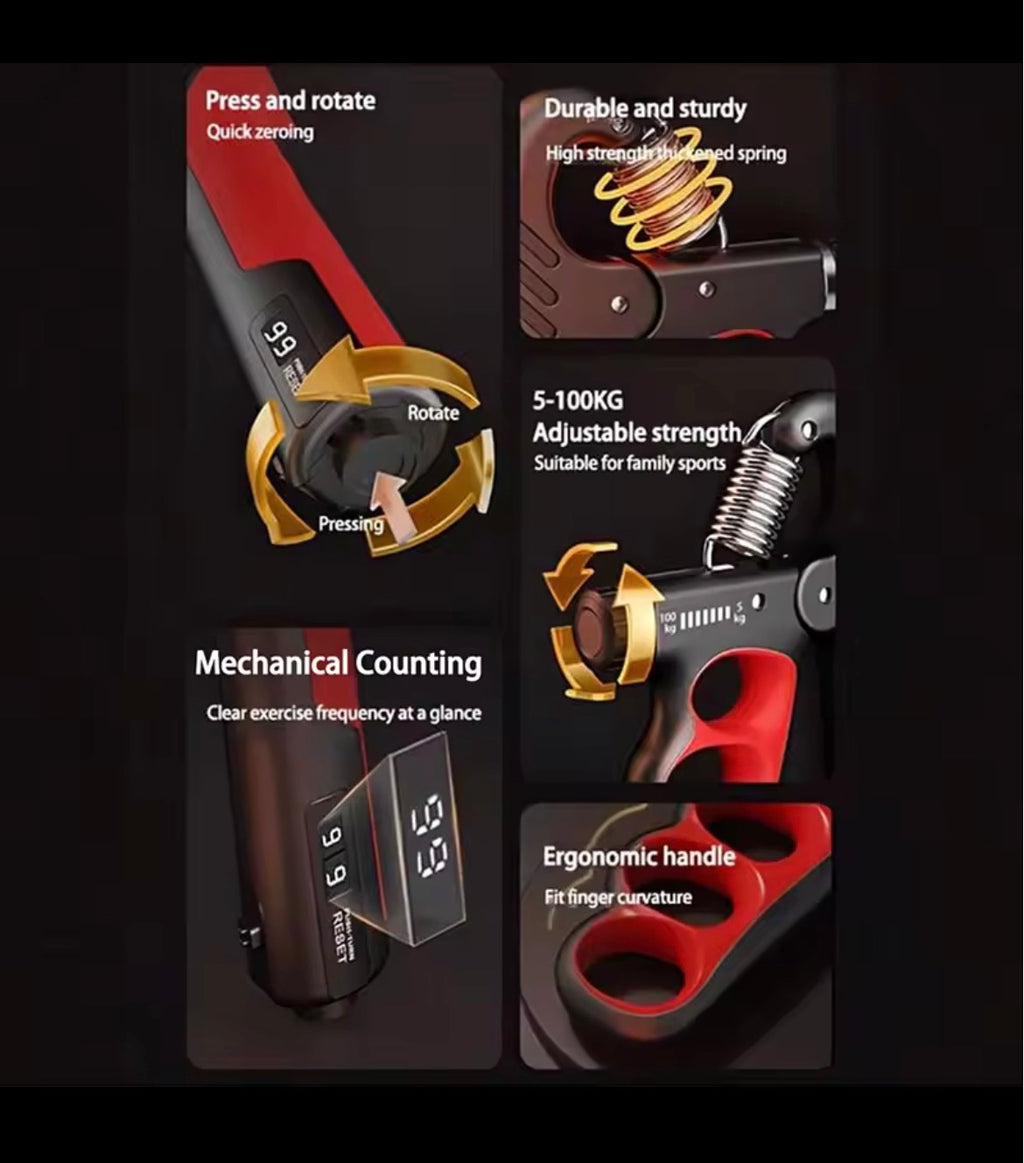 Grip Strengthener for Forearm & Hand Strength