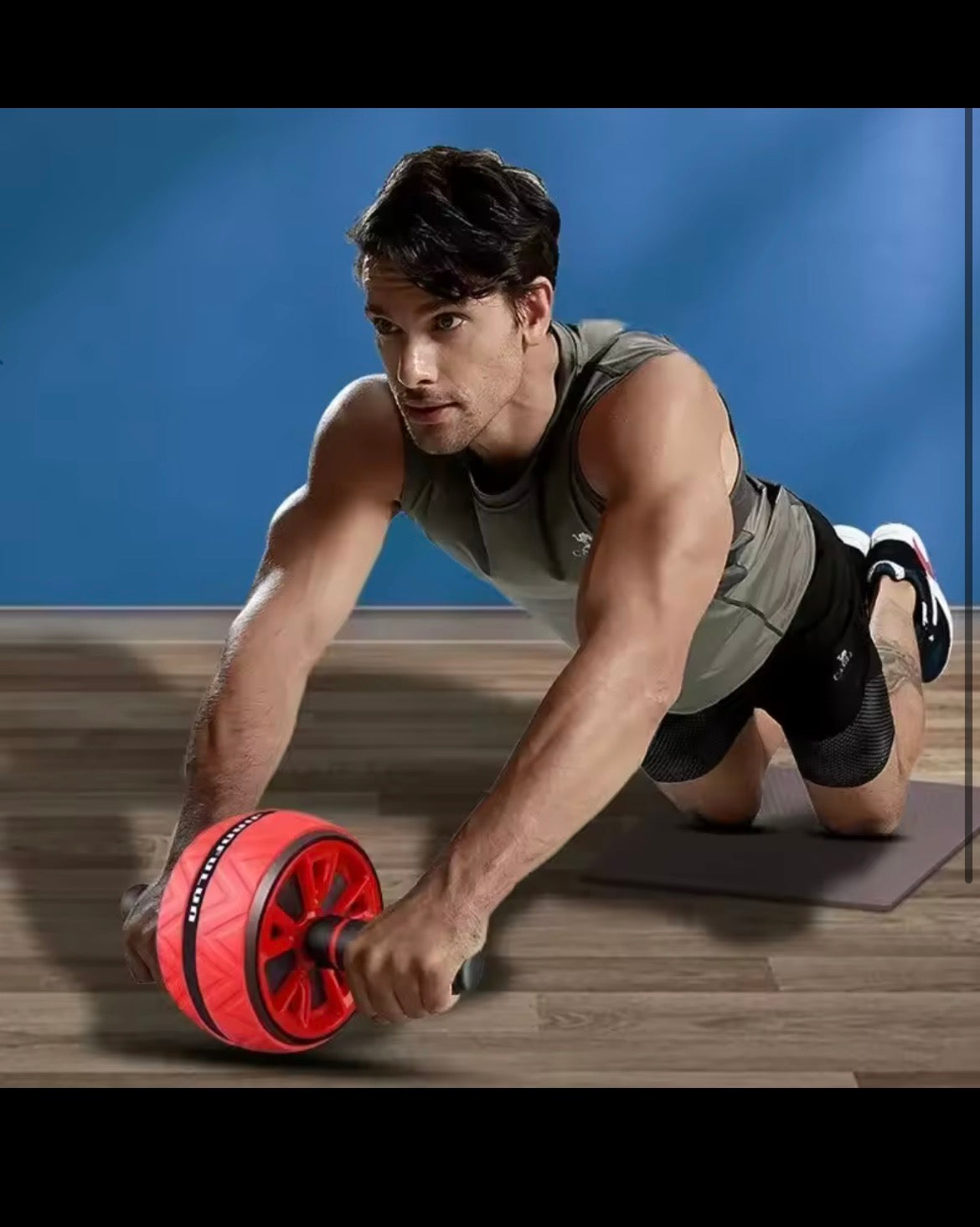 Ab Roller for Core Strength & Stability Training